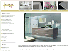 Tablet Screenshot of cabinetdoors4less.com